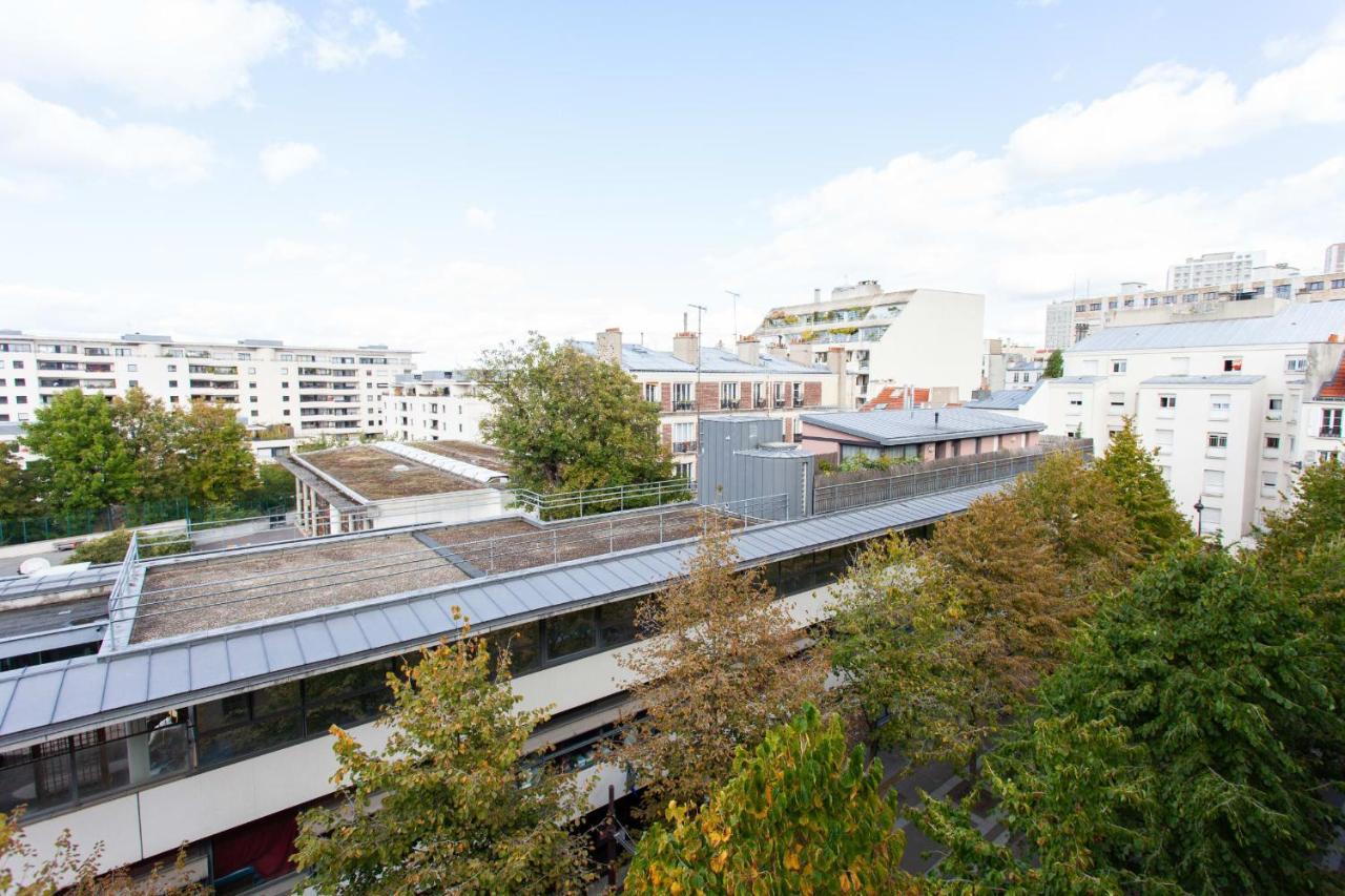 Apartmán Cosy Apt With Balcony Near Buttes Chaumont Paříž Exteriér fotografie